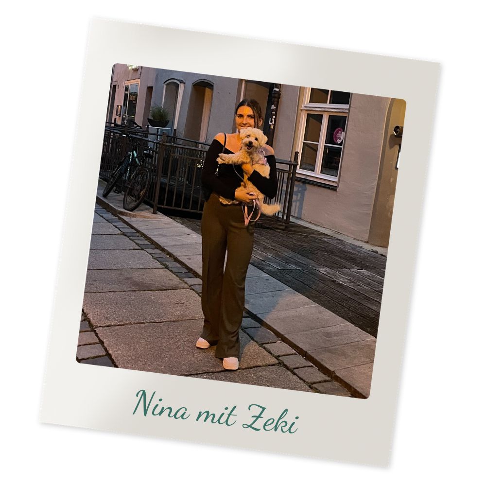 Polaroid Bild von Nina und Zeki