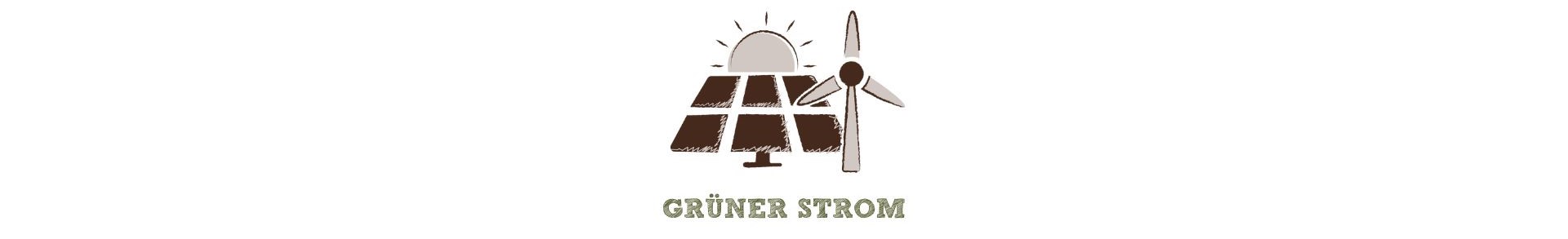 Headline 3: Grüner Strom (Grüne Schrift mit passendem Icon zu nachhaltigem Strom)