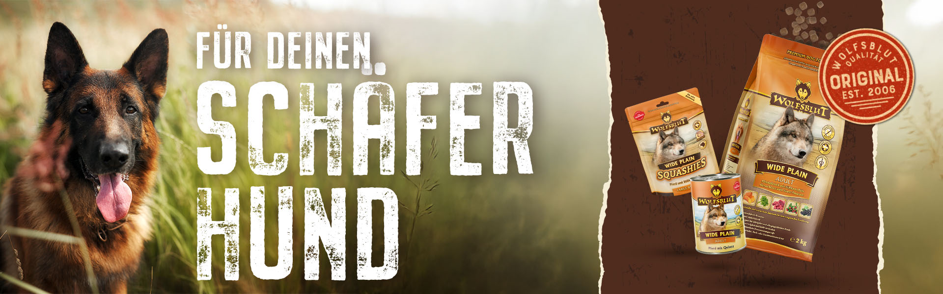 Wolfsblut für deine Schäferhund