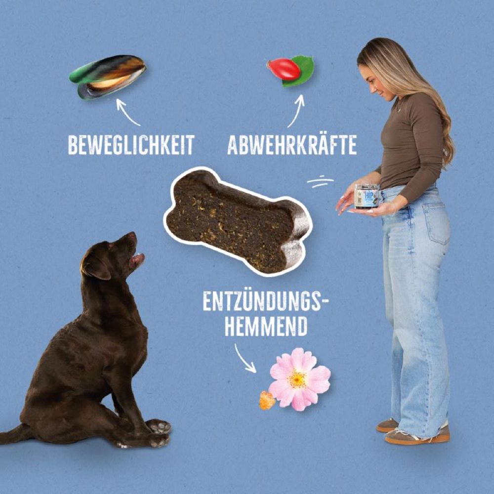 Eine Dose 2in1 Snack mit Benefits MOBILITY