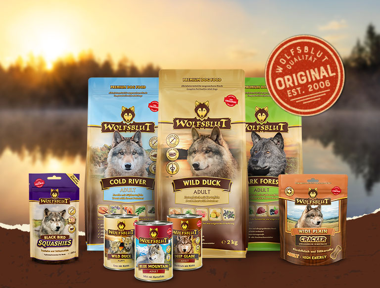 Wolfsblut Hundefutter Sortiment: Trockenfutter, Nassfutter und Snacks