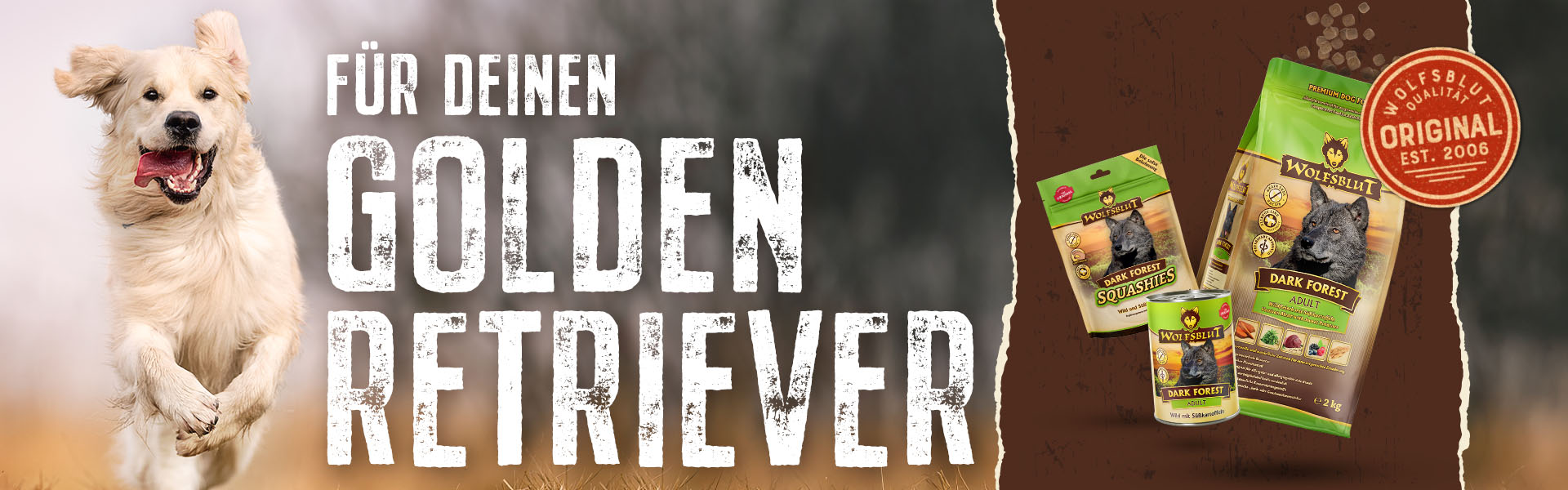 Hunderasse Dackel und passendes Wolfsblut Hundefutter