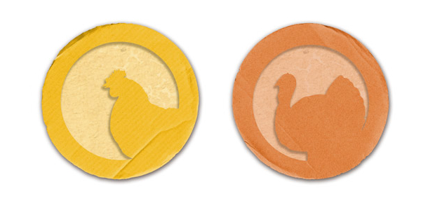 Bio-Huhn und Bio-Pute