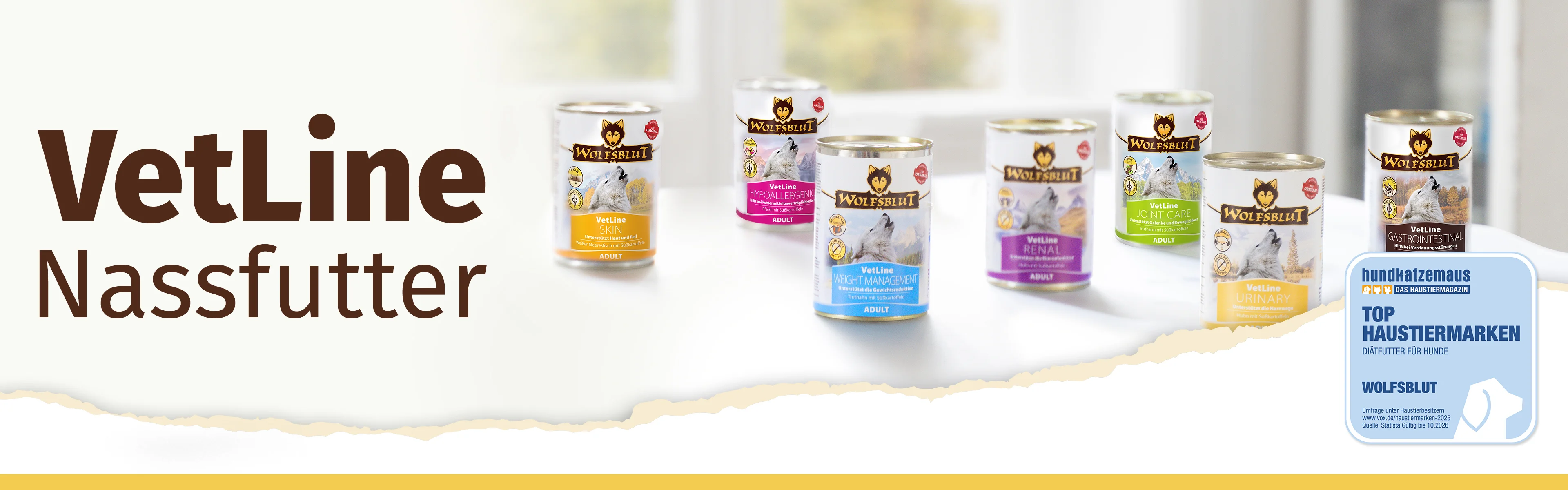Wolfsblut VetLine Nassfutter