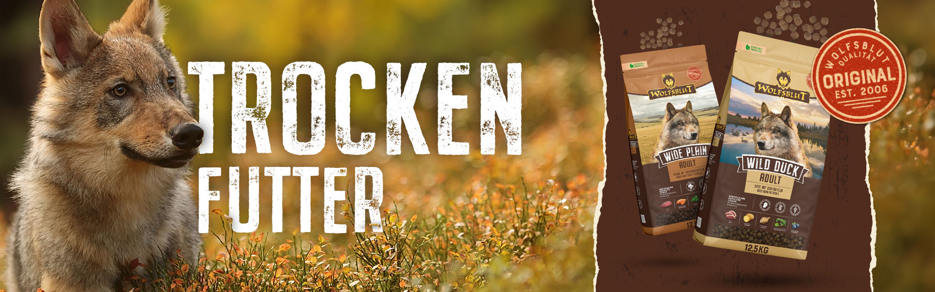Trockenfutter von Wolfsblut