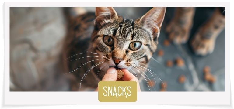 Snacks Wildes Land Katze