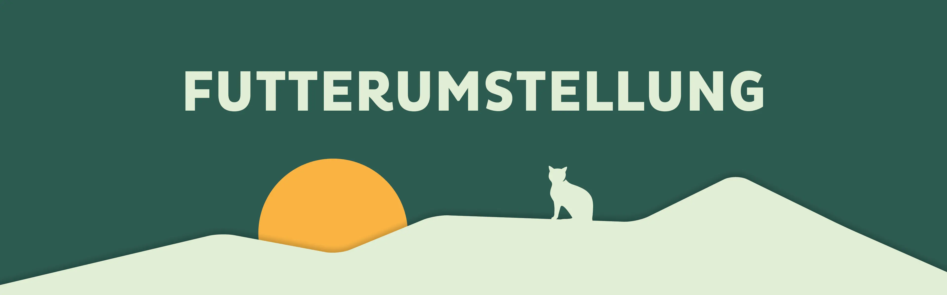 Futterumstellung leicht gemacht: Tipps und Unterstützung für eine reibungslose Umstellung auf Wildes Land Futter für Katzen.