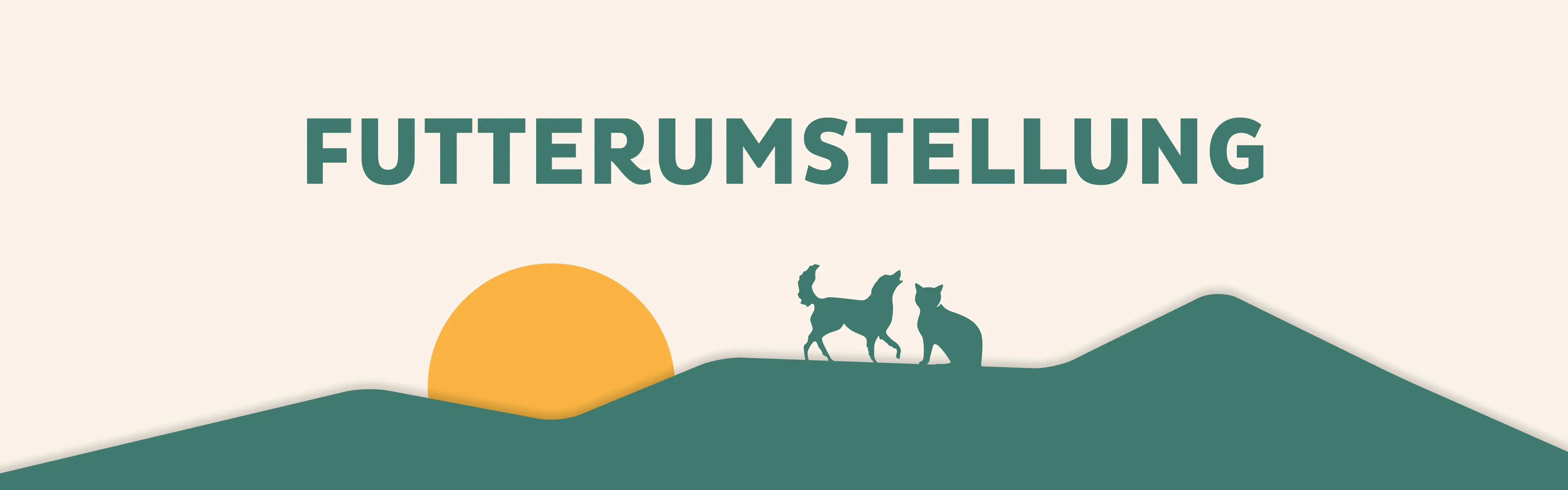 Futterumstellung leicht gemacht: Tipps und Unterstützung für eine reibungslose Umstellung auf Wildes Land Futter für Hunde und Katzen.