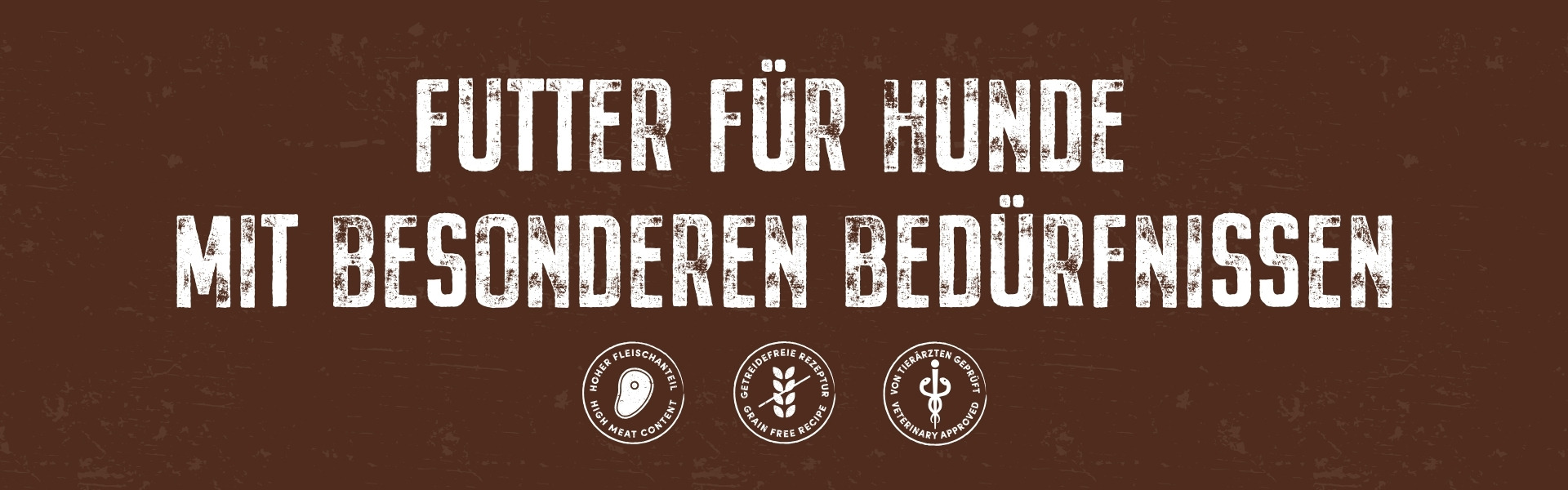 Futter für Hunde mit besonderen Bedürfnissen