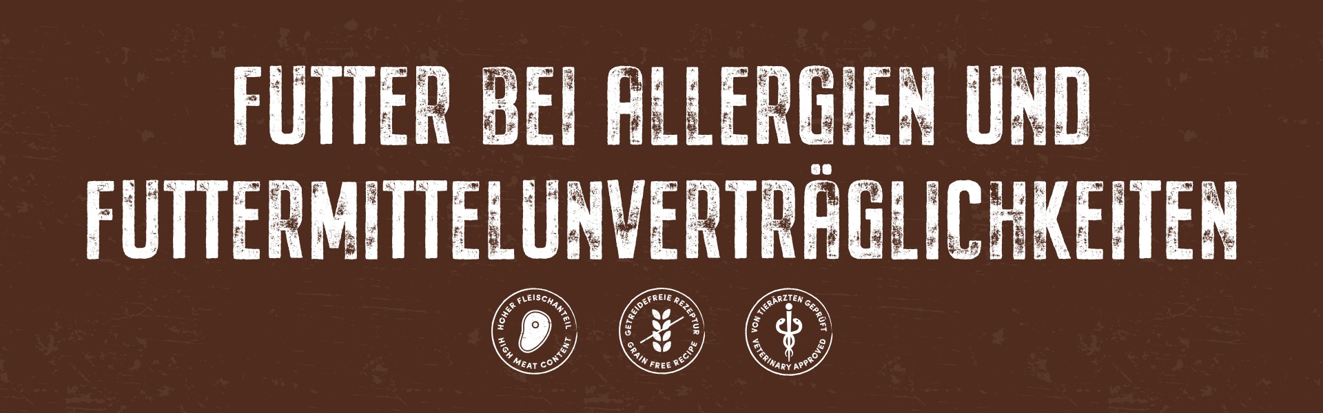 Futter bei Allergien und Futtermittelunverträglichkeiten
