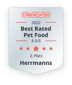 Herrmann's Manufaktur Best Rated Checkfood 2. Platz Checkforpet