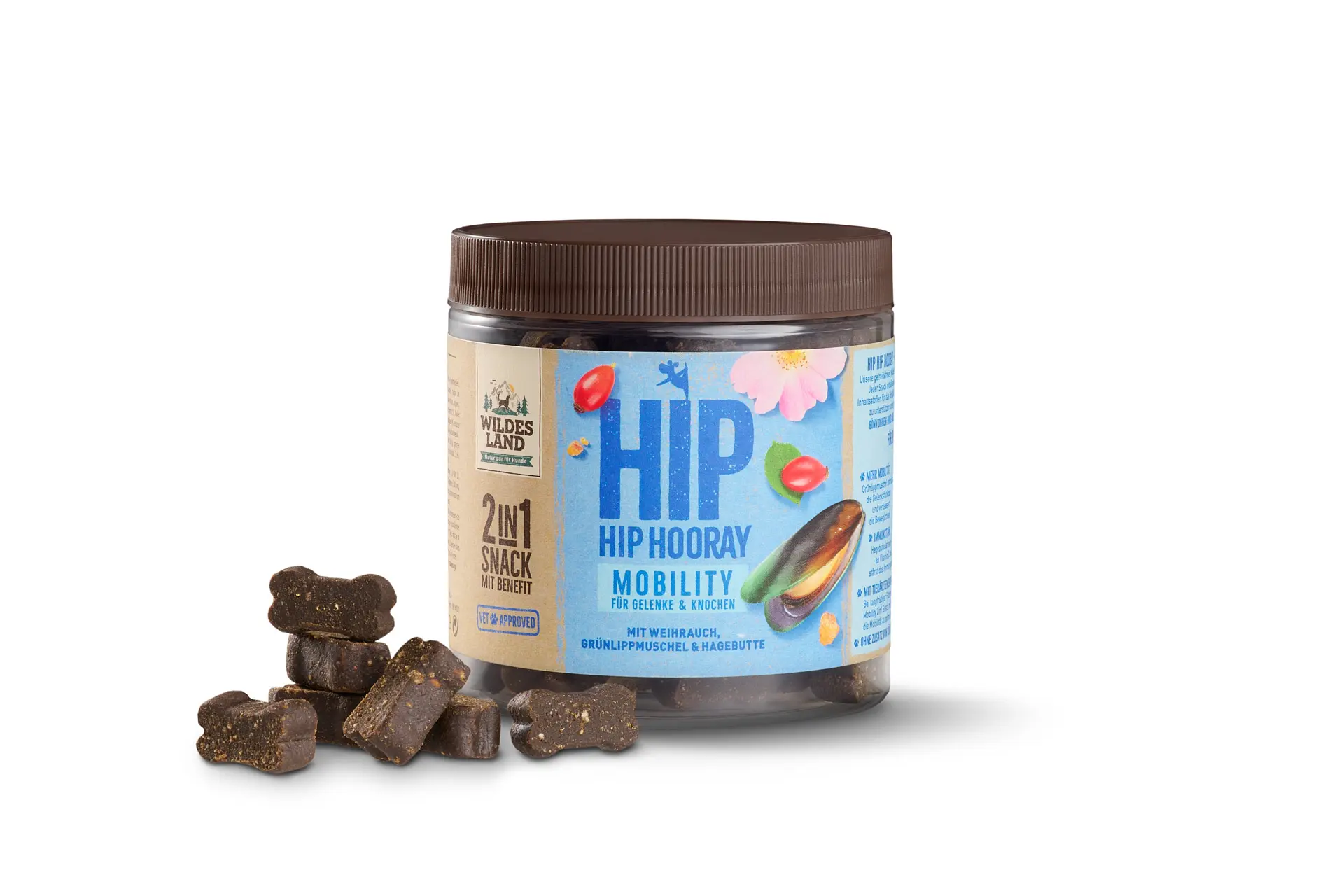 Eine Dose 2in1 Snack mit Benefits MOBILITY