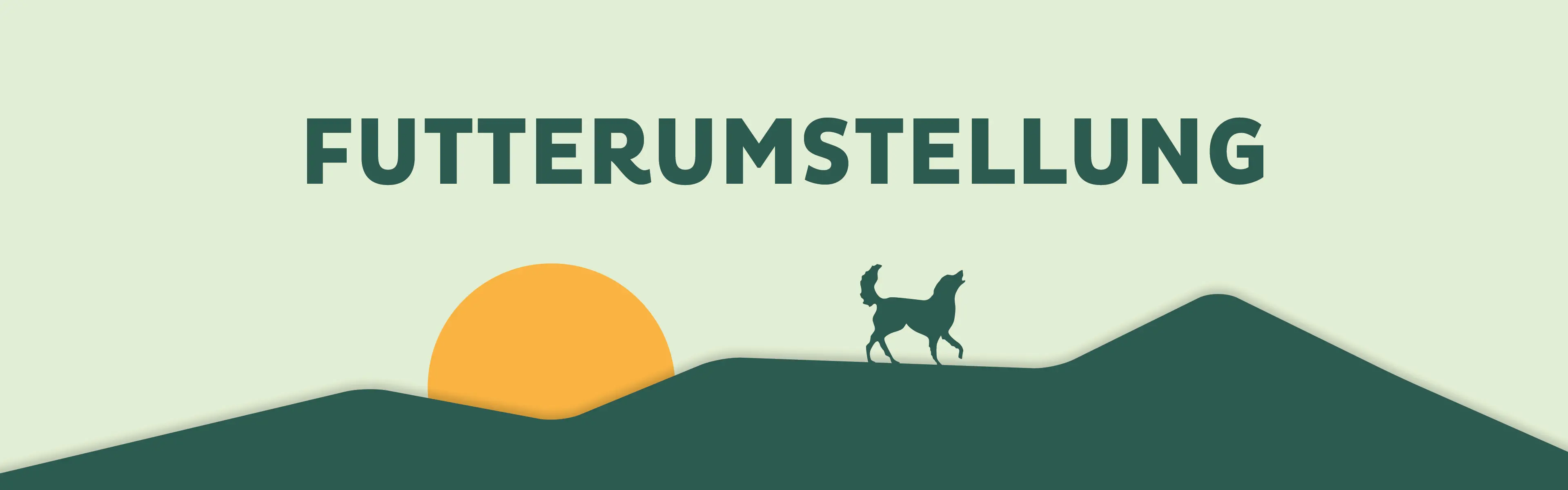 Futterumstellung leicht gemacht: Tipps und Unterstützung für eine reibungslose Umstellung auf Wildes Land Futter für Hunde.